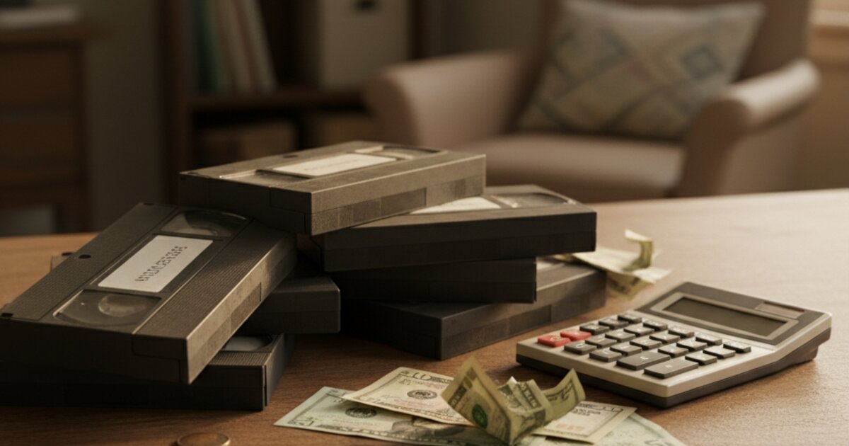 How Much Does It Cost to Convert VHS to Digital in 2026